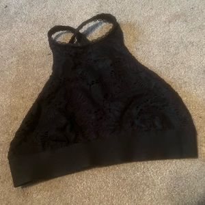 Out from under Urban Outfitters Black lace Bralette crop top Small